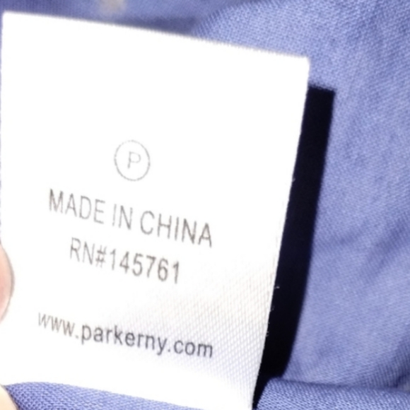 Parker Blue and White Striped Mini Dress, excellent condition - Picture 9 of 10